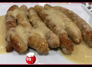 Una foto de Salchichas al vino en crock-pot