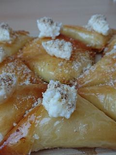 صورة لوصفة وربات بالقشطة☺😋😋