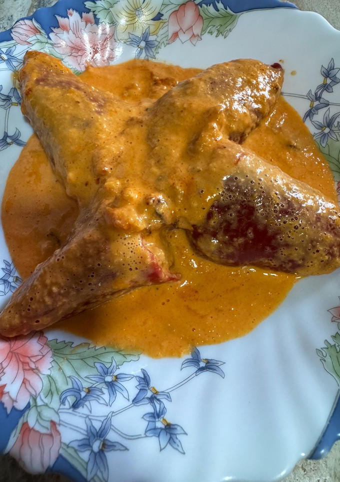 Una foto de Pimientos de piquillo rellenos de carne picada
