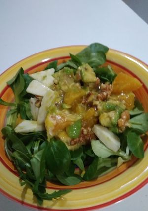 Una foto de Ensalada israelí de frutas