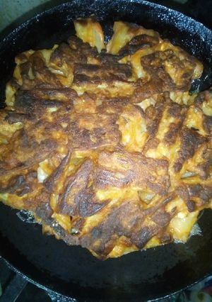 Una foto de Tortilla de fideos
