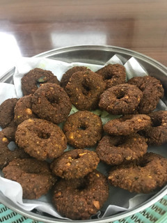A picture of Masala vada (mix dal vada).