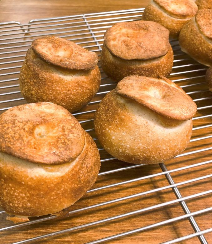 帽子麵包？蘑菇麵包？champignon french bread 的食譜成品照片