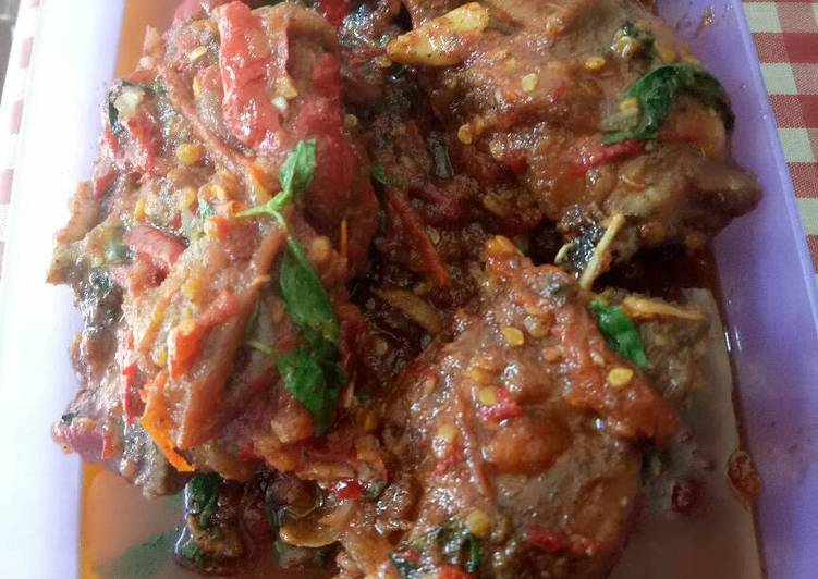 Resep Ayam sambel balado kemangi yang Sempurna