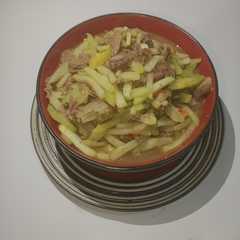 A picture of Tumis Labu Daging.