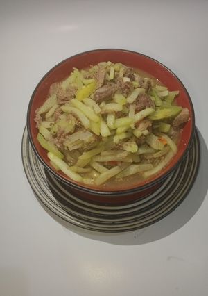 Foto resep Tumis Labu Daging