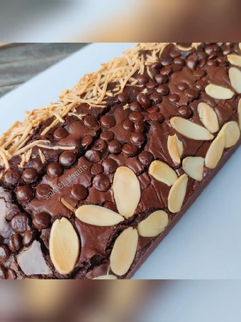 Langkah Mudah untuk Membuat Resep Fudgy Brownies Shiny Crust yang  Bikin Ketagihan Anti Ribet, Bikin Ngiler