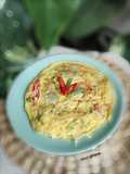 Telur Dadar Bakso Outmeal