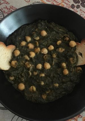Una foto de Espinacas con Garbanzos - Monsieur cuisine Connect