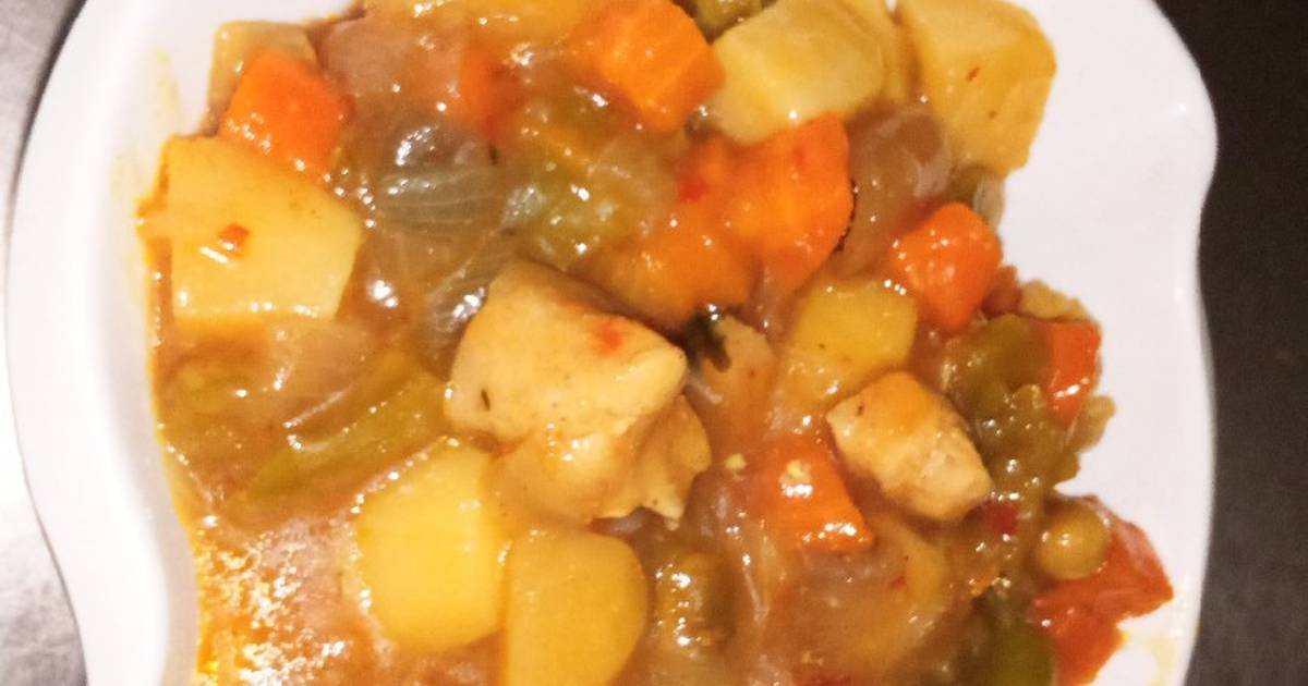 Potato Onion soup Recipe by Aishat Abubakar Cookpad