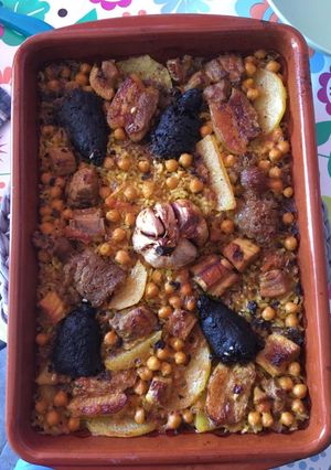 Una foto de Arròs al forn
