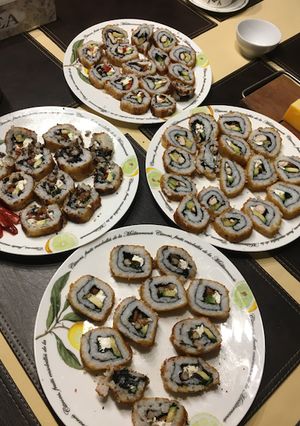 Una foto de Sushi