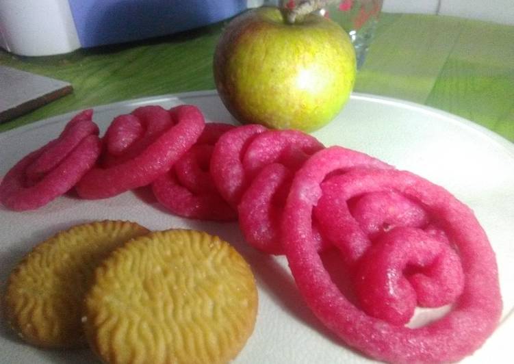 Jalebi sweet pink