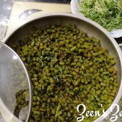A picture of French Beans and Fenugreek Leaves Fry.