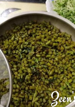 A picture of French Beans and Fenugreek Leaves Fry.