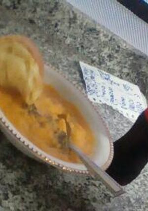 Una foto de Crema de zanahoria