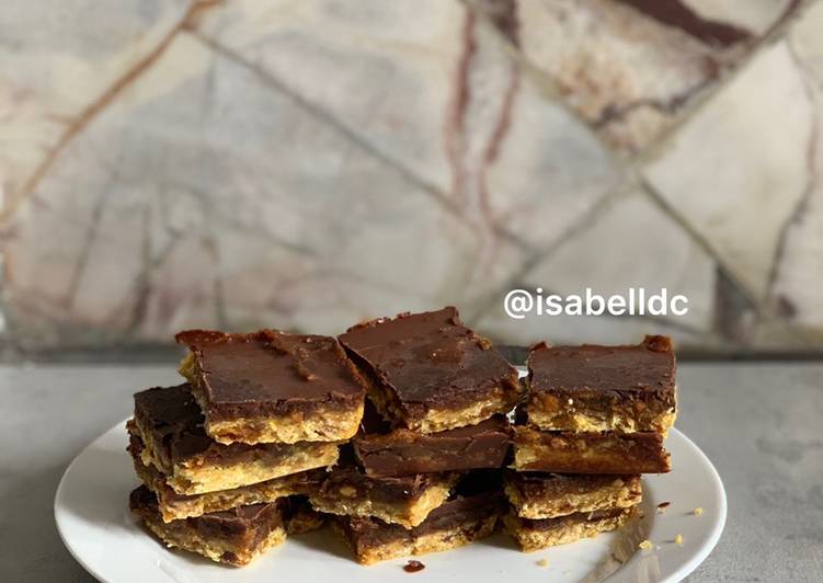 Resep Unik 102. Raw Salted Caramel Bar (Gluten Free) Gurih Mantul