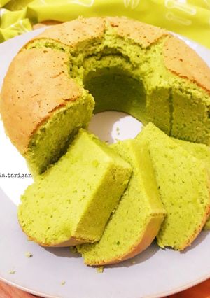 Foto resep Chiffon Pandan Takaran sendok Super Nagih