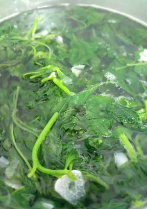Foto resep Sayur bayam