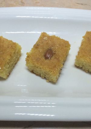 صورة لوصفة البسبوسه