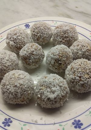 Una foto de Trufas de avena