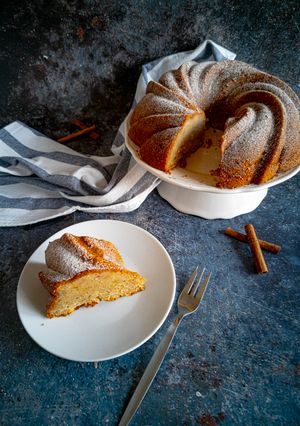 Foto de Bolo de Banana e Canela