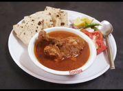 A picture of curried chicken
