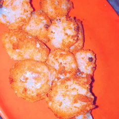A picture of How to make rice ball.