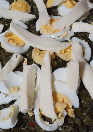 Una foto de Relleno para tarta de acelga
