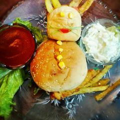 A picture of Crispy Fried Burger.