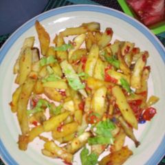 A picture of Potato chips.