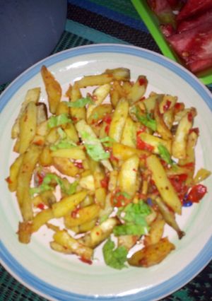 A picture of Potato chips.