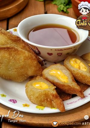 Foto resep PEMPEK DOS TANPA IKAN takaran sendok