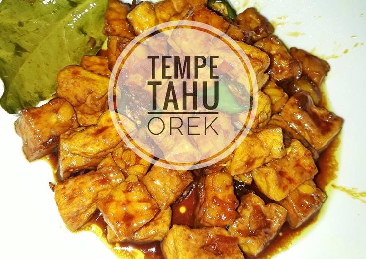 Orek Tempe Tahu Basah