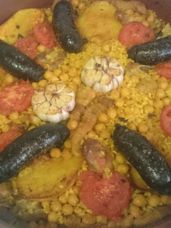 Una foto de Arroz al horno (arròs passejat)