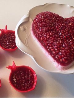 عکسی از دستور ژله انار