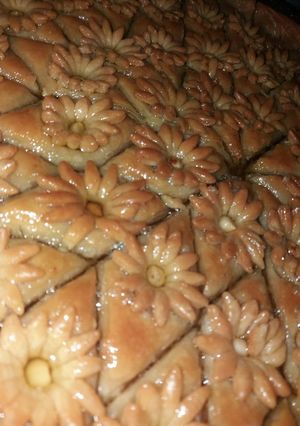 صورة لوصفة بقلاوة