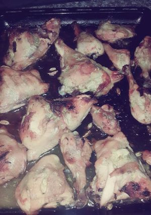 صورة لوصفة افخاد دجاج بالفرن