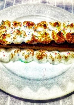 A picture of Meringue brule.
