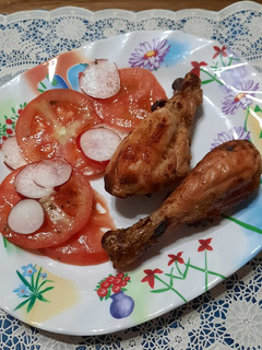 Una foto de Pollo a la mostaza