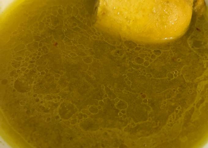 Resep 10. Kuah kuning bubur ayam, Bisa Manjain Lidah