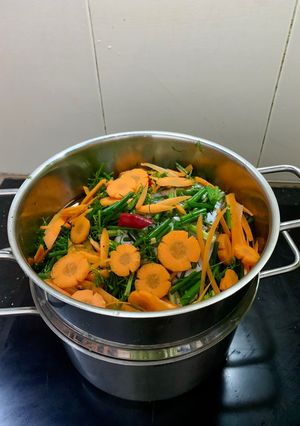 Hình của món Cá chim biển hấp.