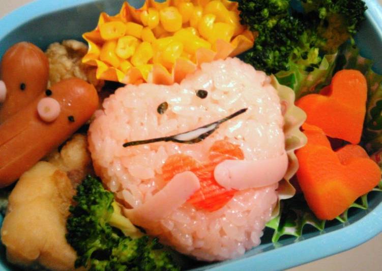 Recipe of Ultimate Charaben Nameko Bento Lunchboxes