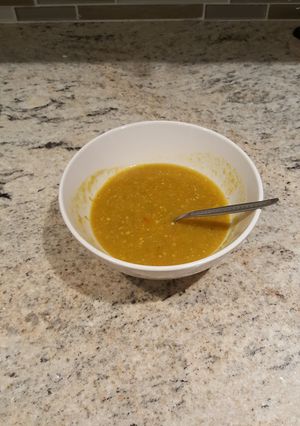 A picture of Simple Scotch Bonnet Hot Sauce.