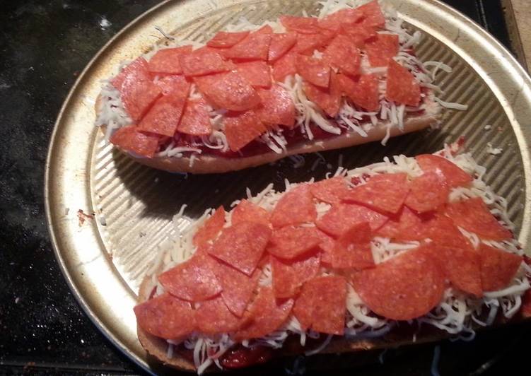 French Bread Piza French Bread Piza