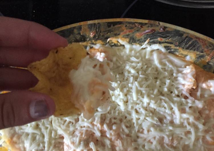 Steps to Make Favorite Mozzarella Buffalo Chicken Dip