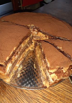 Tiramisu palacsinta torta 🥰 recept fotója