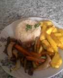 Lomo saltado con verduritas