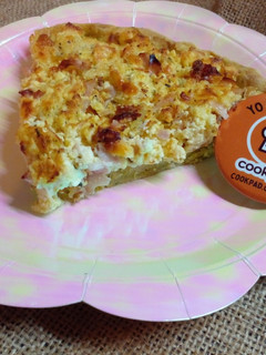Una foto de Tarta 4 quesos y jamón