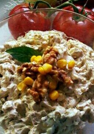 A picture of Toasted Walnut and Corn Dip.